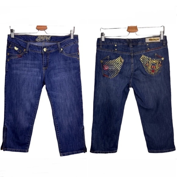 ECKORED Capri Jeans - Picture 1 of 13